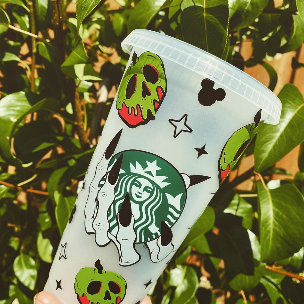 Evil witch Starbucks cup